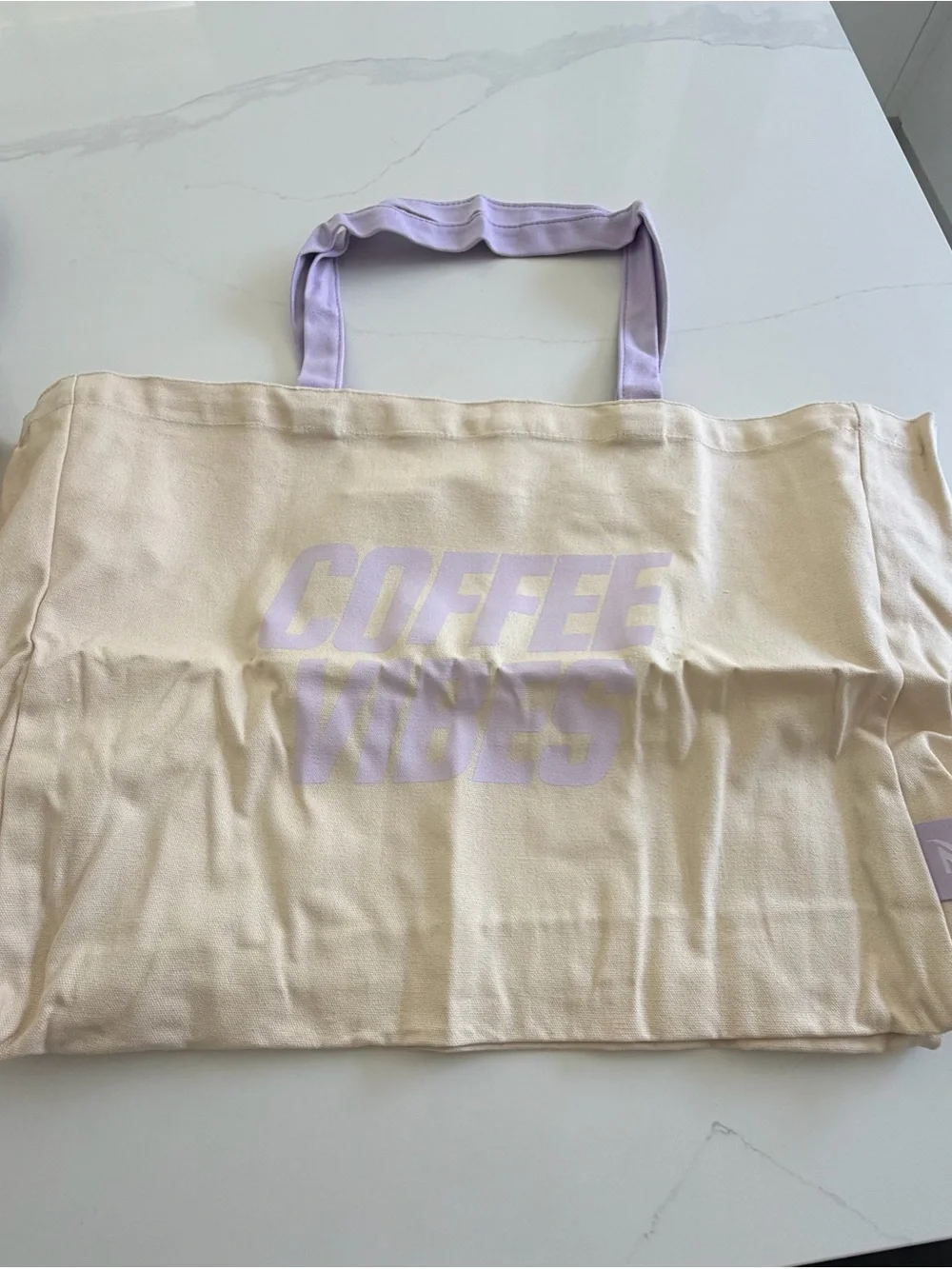 Nespresso Barista Silicone Ice Tray in Bright Yellow and tote bag lavender - Picture 6 of 14